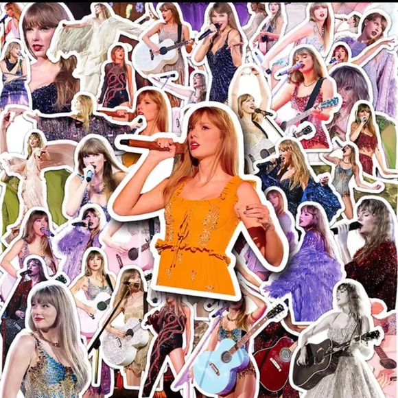 Taylor Swift The Eras Tour Stickers (50pcs) - Picture 1 of 4